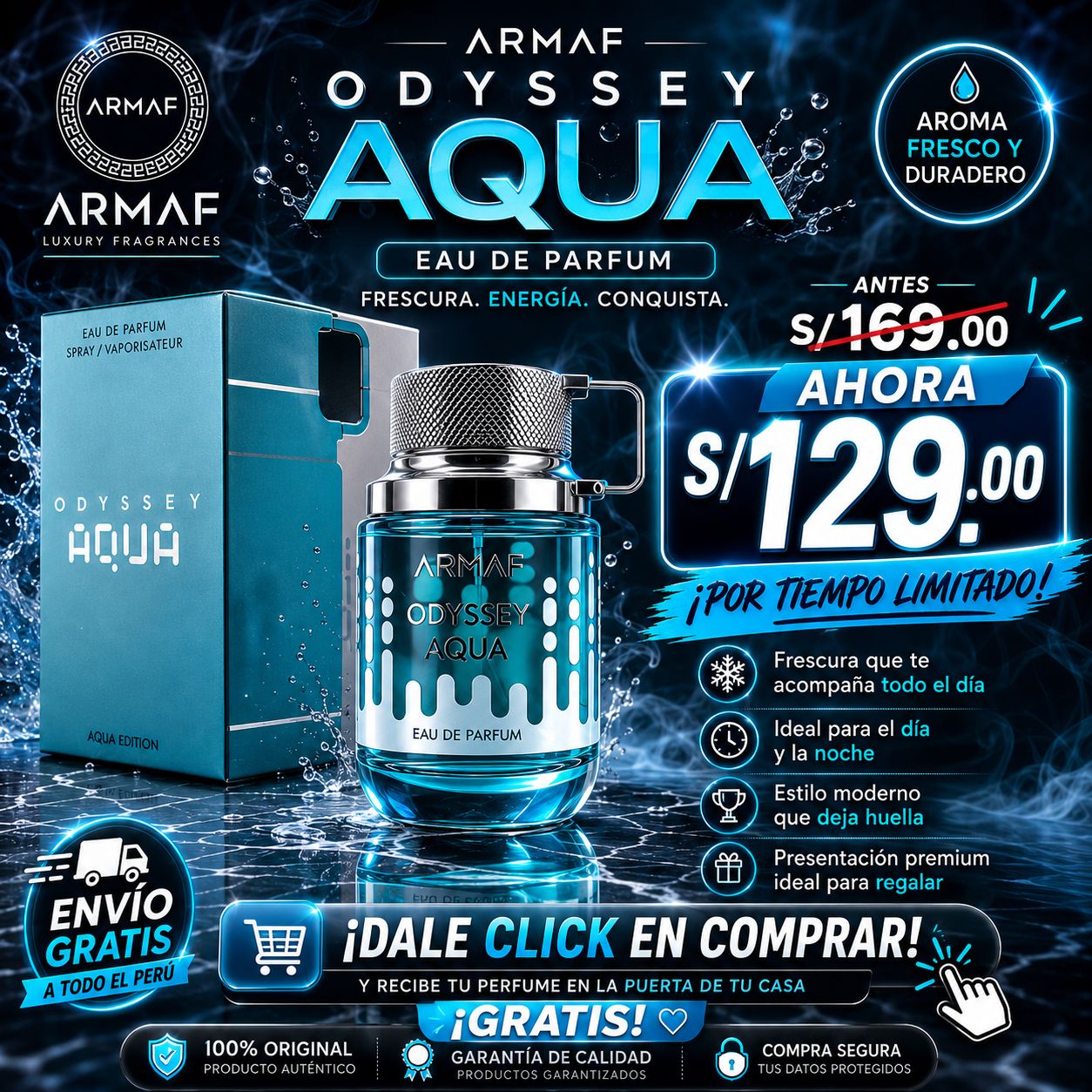 ODISSEY AQUA - PERFUME ARABE