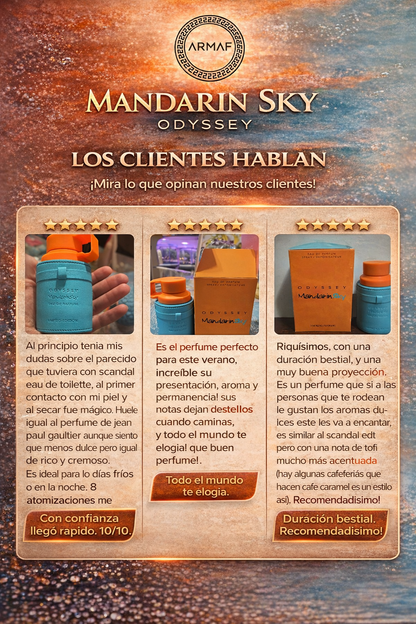 MANDARIN ODYSSEY SKY ARMAF - PERFUME ARABE