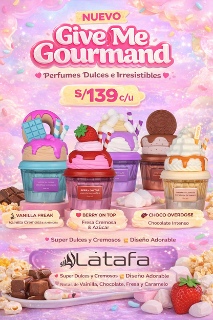 GIVE ME GOURMAND - PERFUME ARABE DE LATTAFA