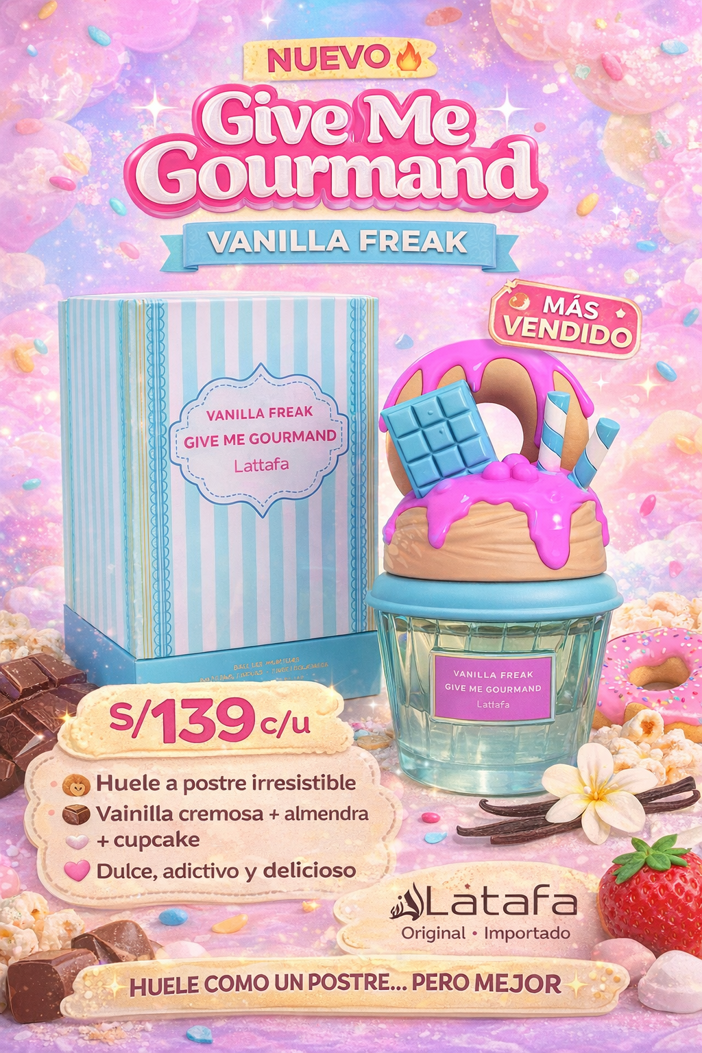 GIVE ME GOURMAND - PERFUME ARABE DE LATTAFA
