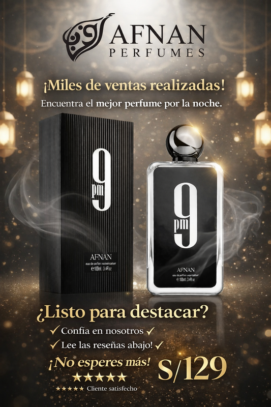 9 PM AFNAN - PERFUME ARABE