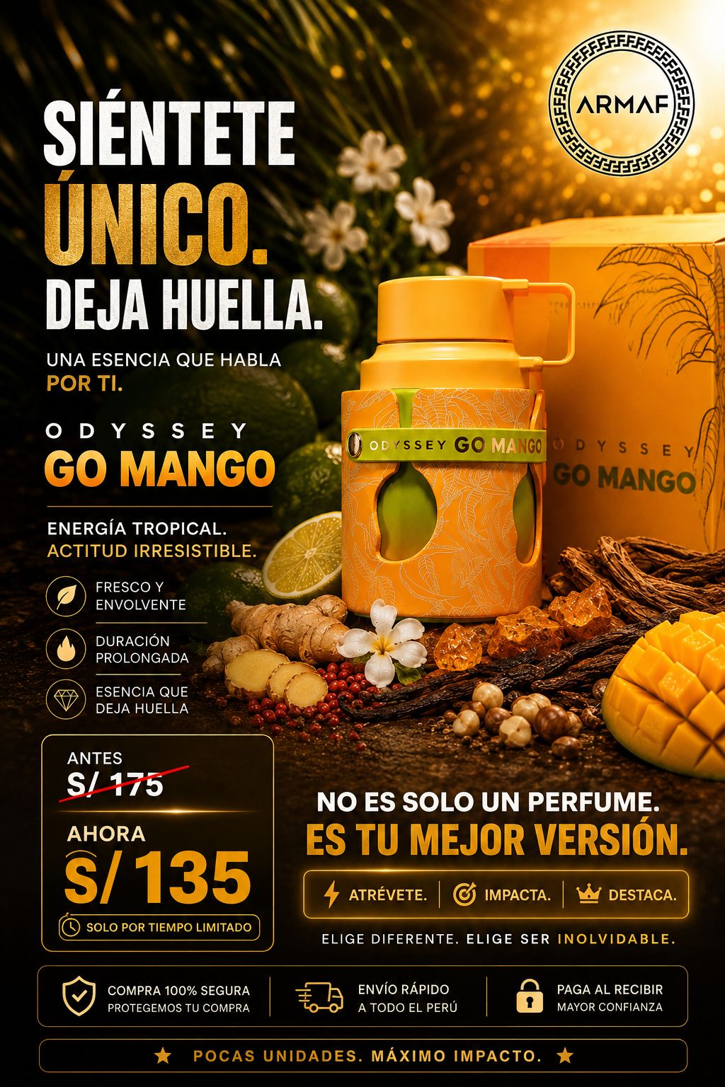 ODYSSEY GO MANGO - PERFUME ARABE